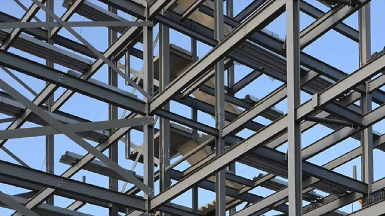 Structural beams made from recycled steel