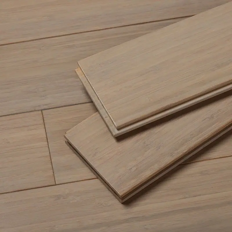 A sample of durable bamboo flooring